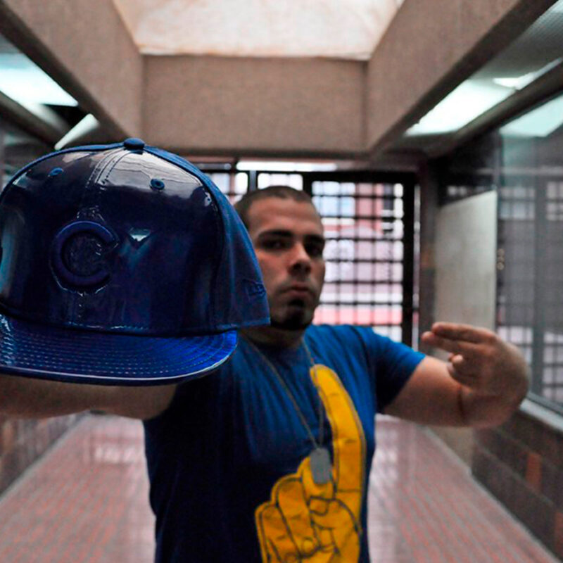 Tito Canino integrante de StreetFlavour en colaboración con New Era