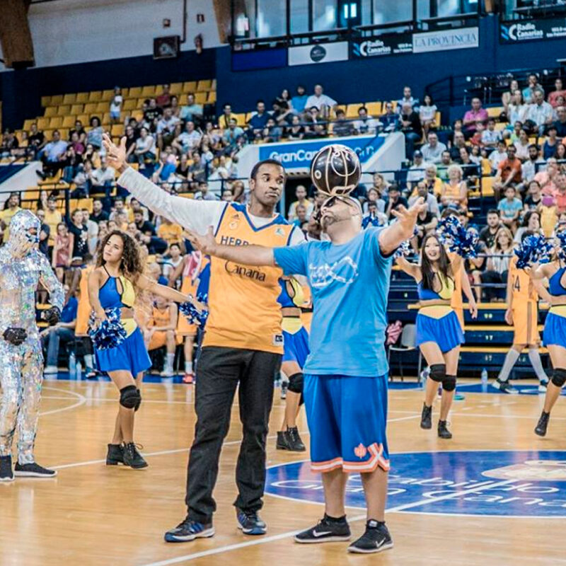 StreetFlavour Freestyle Show en la presentación del CB Gran Canaria-2