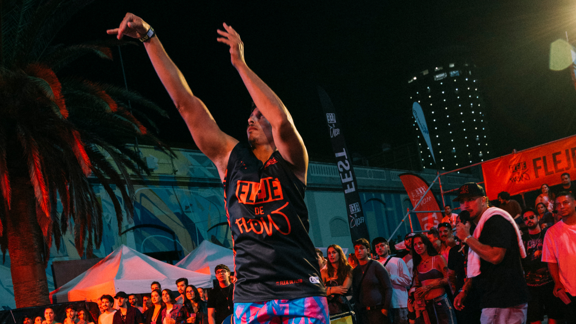Gabri Bermúdez conquista el concurso de triples del Fleje de Flow Fest 2026